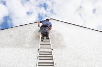 Peinture extérieure au Theil-en-Auge — façades et ravalement